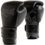 Боксерські рукавиці EVERLAST POWERLOCK 2 PRO TRAINING H&L GLOVE чорні, універсальні, 14 унцій