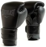 Боксерські рукавиці EVERLAST POWERLOCK 2 PRO TRAINING H&L GLOVE чорні, універсальні, 14 унцій