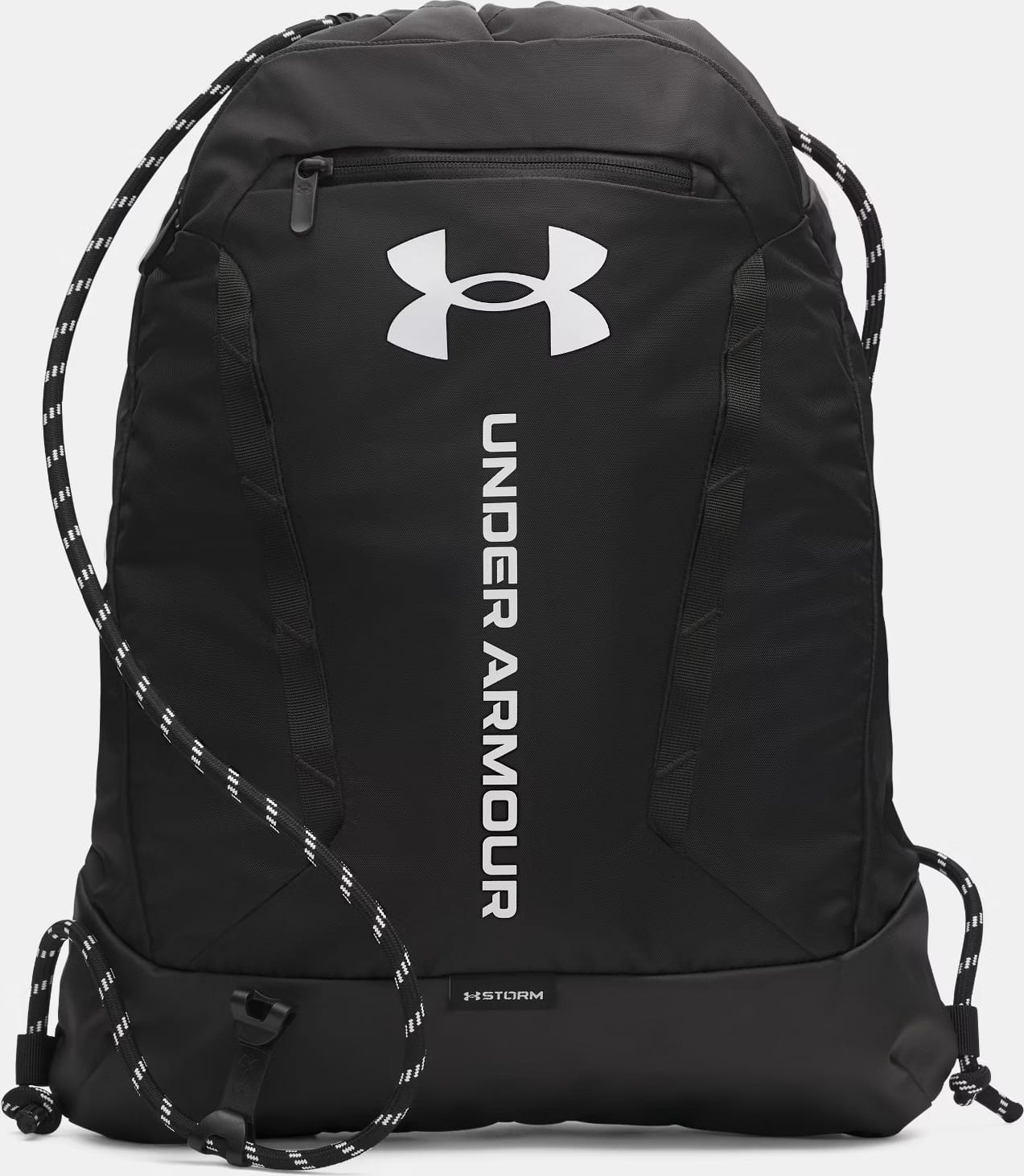 36980479107386_dc3e065366 Рюкзак Under Armour Hustle Sackpack 22L чорний 39 х 53 х 7 см (6000519-001) - Зображення 1
