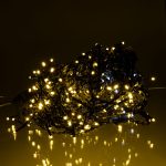 Новорічна вулична гірлянда Бахрома 36 м 600 LED, чорний провід, жовтий колір 36МBY - Зображення 2