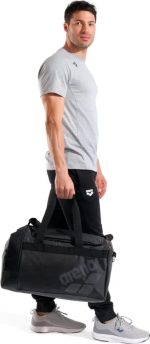 Спортивна сумка Arena ALL SET DUFFLE 40L чорний 50 х 28 х 28 см (010237-100) - Зображення 4