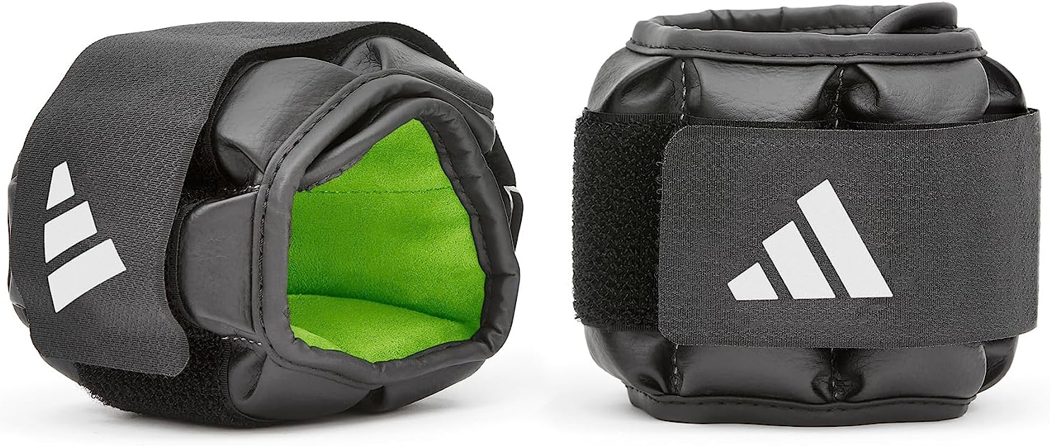 37756611933534_64e0903399 Обважнювачі для щиколотки/зап'ястя Adidas Performance Ankle чорний, зелений Уні 0.5 кг - Зображення 1