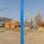 Універсальні стійки для волейболу та бадмінтону SS00040