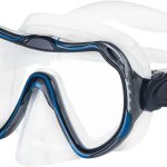 Маска для дайвінгу Aqua Speed JAVA 3099 синя, чорна, прозора Уні OSFM
