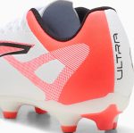 Бутси Puma ULTRA 5 PLAY FG/AG білий, помаранчевий Уні 45 - Зображення 6