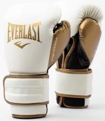 Боксерські рукавиці Everlast POWERLOCK 2R TRAINING GLOVE, білий, золотий, Уні 10 унцій (P00003048) - Зображення 7