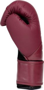 Боксерські рукавиці Everlast ELITE 2 BOXING GLOVES бордовий 10 унцій (P00003300) - Зображення 2