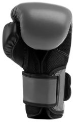 Боксерські рукавиці Everlast POWERLOCK 2R TRAINING GLOVE сірі, чорні, 14 унцій (P00002306) - Зображення 3