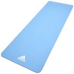 Килимок для йоги Adidas Yoga Mat, блакитний, універсальний 176 х 61 х 0,8 см