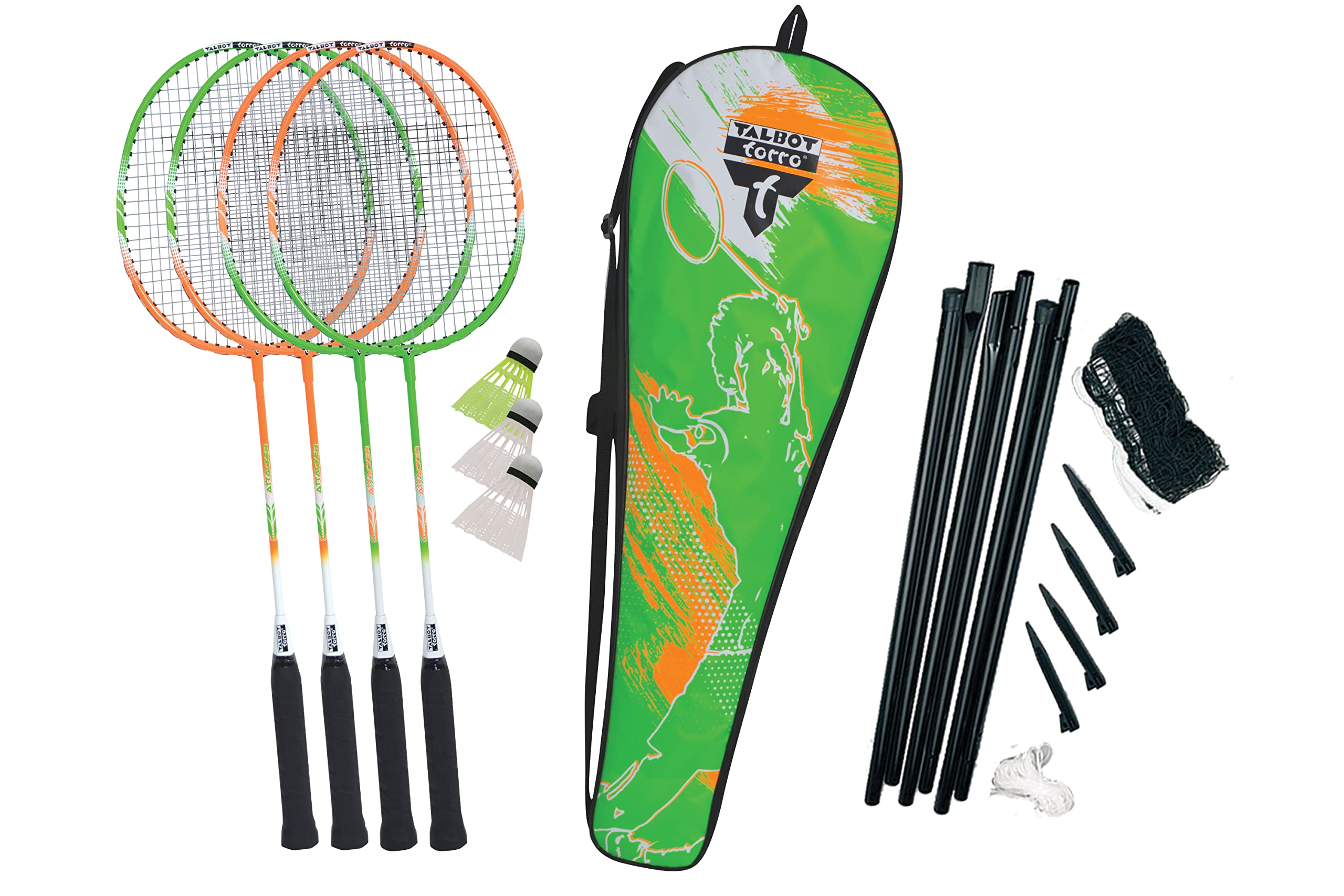 Version 1.0.0 Набір для бадмінтону Talbot Badminton Set 4 Attacker Plus - Зображення 1