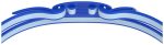 Окуляри для плавання Speedo VANQUISHER 3.0 MIRRORED, синій, Уні, One Size - Зображення 3