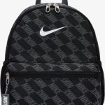 Рюкзак Nike Y NK BRSLA JDI MNI BK-AOP FA25, чорний, сірий, 25 x 33 x 13 см (HV6481-010)