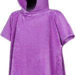 Рушник-пончо Aqua Speed KID'S PONCHO 7336 фіолетовий Діт 70×120 см
