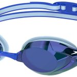 Окуляри для плавання Speedo VANQUISHER 3.0 MIRRORED, синій, Уні, One Size