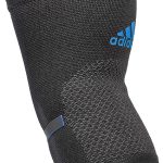 Фіксатор ліктя Adidas Performance Elbow Support чорний, синій Уні M