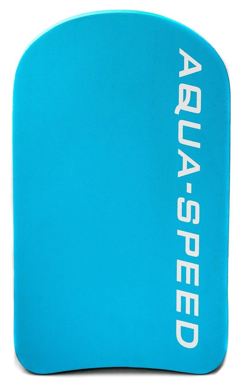 46155796489053_8e845548c5 Дошка для плавання Aqua Speed PRO SENIOR KICKBOARD 5643, блакитна, 48x30x3 см - Зображення 1