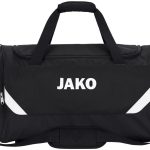 Спортивна сумка Jako Iconic 28L чорна, біла 45x24x26 см