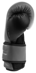 Боксерські рукавиці Everlast POWERLOCK 2R TRAINING GLOVE сірі, чорні Уні 16 унцій (P00002307) - Зображення 4
