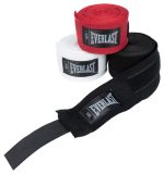 Боксерські бинти Everlast CORE HANDWRAPS 3 PACK (чорний, білий, червоний) Уні 120 (304,8 см) - Зображення 9