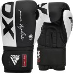 Боксерські рукавиці RDX BOXING GLOVES REX F4 чорний, білий 16 унцій (BGR-F4B)