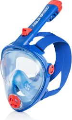 Повнолицьова маска Aqua Speed SPECTRA 2.0 KID 7079 синій, помаранчевий Діт S - Зображення 2