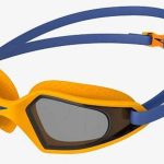 Окуляри для плавання Speedo HYDROPULSE GOG JU сині, помаранчеві Діт OSFM