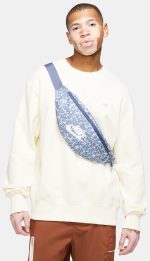 Сумка на пояс Nike NK HERITAGE WAISTPCK - ACCS PR блакитний, білий Уні 41 х 10 х 15 см - Зображення 3