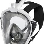 Повнолицьова маска Aqua Speed DRIFT 7087 чорний, білий Уні S/M