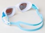 Окуляри для плавання Aqua Speed RAVEN MIRROR 61425 білий, бірюзовий Уні OFSM - Зображення 3