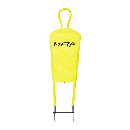 49985253356529_80298255cf Універсальний манекен для футболістів Meta Defender man Dummy жовтий 125-185 см - Зображення 1
