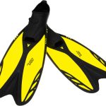 Ласти Aqua Speed VAPOR 60269 жовті, чорні, дитячі 33-35