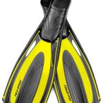 Ласти Aqua Speed HYDRO 4751 чорні, жовті Уні