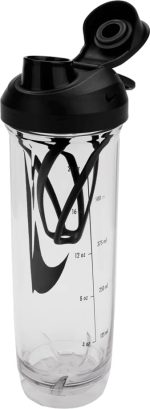 Пляшка Nike TR RECHARGE SHAKER BOTTLE 2.0 24 OZ чорний 709 мл (N.101.0724.988.24) - Зображення 3