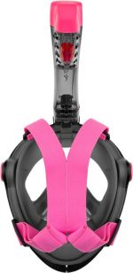 Повнолицьова маска Aqua Speed SPECTRA 2.0 9912 чорний, рожевий Уні S/M - Зображення 5