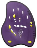 Лопатки для плавання Arena VORTEX EVOLUTION HAND PADDLE фіолетовий, жовтий Уні L - Зображення 2
