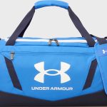 Спортивна сумка Under Armour Undeniable 5.0 Duffle SM 40L синя 55 х 25,5 х 27 см (1369222-402)