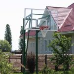 Комплект для баскетболу: стійка, щит, кошик і сітка SS00439