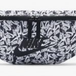 Сумка на пояс Nike NK HERITAGE WAISTPCK - ACCS PR білий, чорний Уні 10 x 41 x 15 см