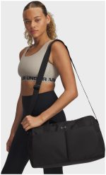 Спортивна сумка Under Armour Studio Lite Duffle 26L чорна для жінок 43 х 29 х 22 см - Зображення 5