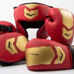 Комплект для боксу Everlast PROSPECT 2 BOXING KIT червоний, золотий Діт OSFM