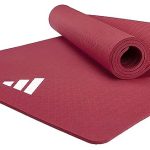 Килимок для йоги Adidas Yoga Mat червоний Уні 176 х 61 х 0,8 см