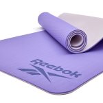 Двосторонній килимок для йоги Reebok Double Sided Yoga Mat, фіолетовий, 176 х 61 х 0,6 см