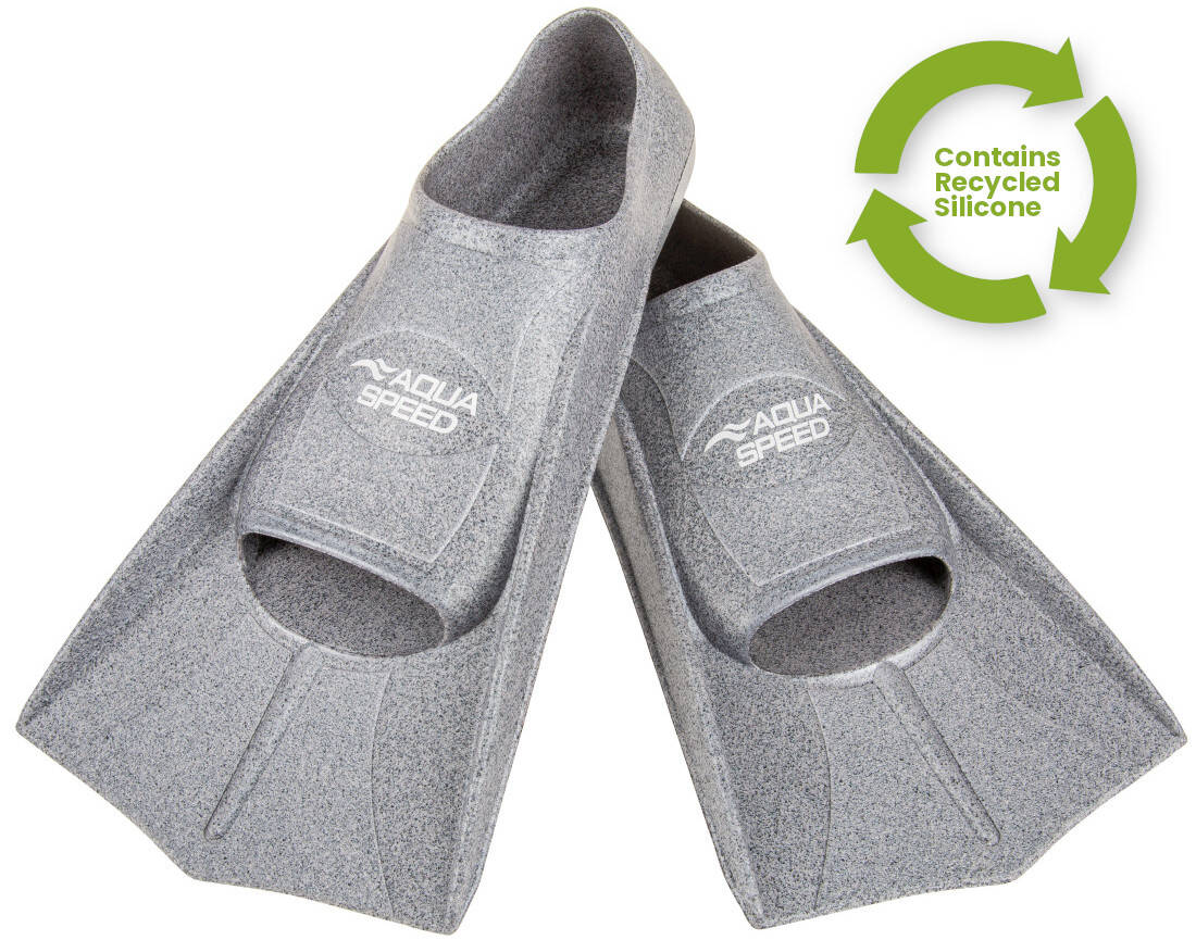 57428309160009_a0a59ec5b0 Ласти Aqua Speed TRAINING FINS 60455 сірий Уні 45-46 - Зображення 1