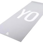Двосторонній килимок для йоги Reebok Double Sided 4mm Yoga Mat, сірий, 173 х 61 х 0,4 см