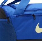 Спортивна сумка Nike NK BRSLA S DUFF – 9.5 41L чорний, синій Уні 51×28х28 см - Зображення 5