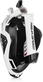Повнолицьова маска Aqua Speed DRIFT 7087 чорний, білий Уні S/M - Зображення 4