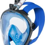 Повнолицьова маска Aqua Speed SPECTRA 2.0 7068 синій, чорний Уні S/M