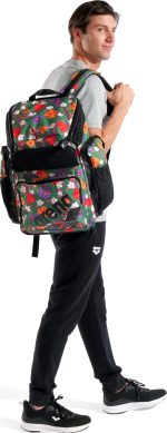 Рюкзак Arena ONE GO BACKPACK AO 45L зелений, червоний, помаранчевий 50 х 40 х 25 см (010232-911) - Зображення 6