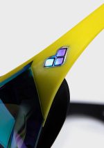 Окуляри для плавання Arena COBRA EDGE SWIPE MIRROR чорний, жовтий Уні OSFM - Зображення 5