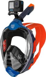Повнолицьова маска Aqua Speed VEIFA ZX 9856 синій, червоний S/M (554-10) - Зображення 5